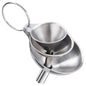 3/5 Pcs Stainless Steel Kitchen Funnels Set Food Grade Metal Funnels for Filling Bottles Small Funnels for Essential Oil Spices