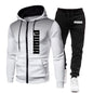 Hot Sales Hoodies Quality Men's Tracksuit Jogging Outdoor Daily Zipper Coat Top Autumn Winter Versatile Sweatpants Fashion Suit