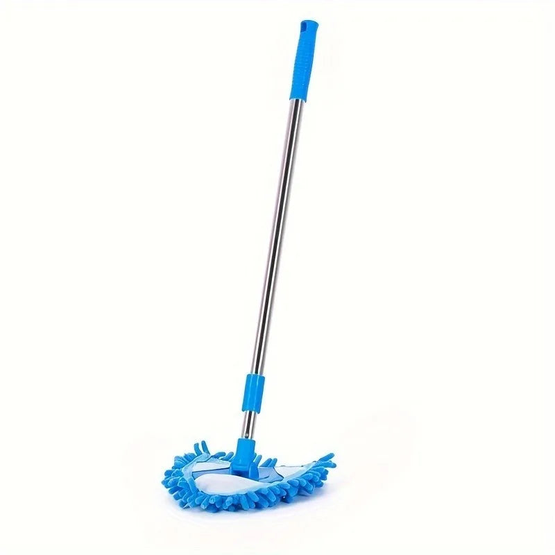 Triangle Retractable Wall Cleaning Mop Ceiling Air Conditioner Dust Removal Mini Mop Small Wall Cleaning Home Clean Floors Tool