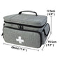 Travel First Aid Kit Bag for Home Medical Carry Bag Multifunctional Storage Organizer Layered Medicine Boxes Medicine Cabinet