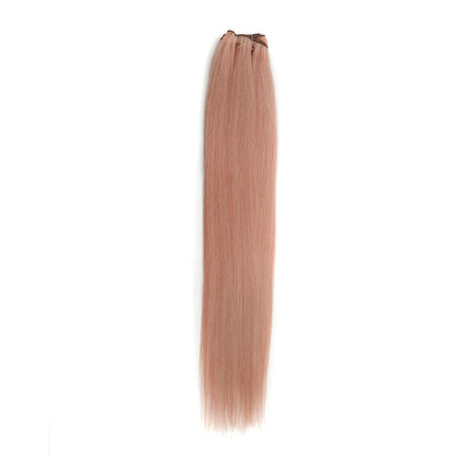 Bone Straight Hair Bundles Salon Natural Hair Extensions Fake Fibers Super Long Synthetic Yaki Straight Hair Weaving Full to End