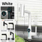 Waterfall Temperature Digital Display Basin Faucet Lift Up Down Stream Sprayer Hot Cold Water Sink Mixer Wash Tap For Bathroom