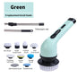 9-in-1 Electric Cleaning Brush Electric Spin Cleaning Scrubber Electric Cleaning Tools Parlour Kitchen Bathroom Cleaning Gadgets