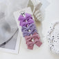 6/10Pcs/Set 2025 Fashion New Cute Ribbon Bowknot Hair Clips for Kids Handmade Baby Girls Hair Accessories