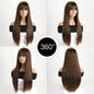 26Inch Colour Wig Long Straight Synthetic Wig for Women Fashion Wig for for Daily Halloween   Costume Party Cosplay ﻿