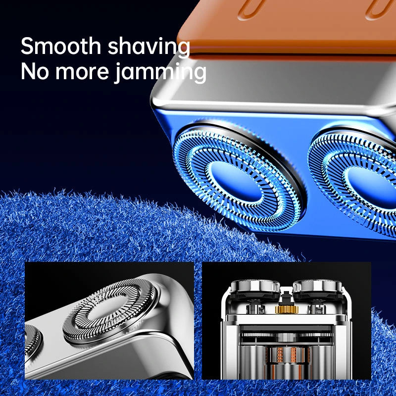 Xiaomi R-18 Electric Smart Shaver Household Car Shaver Digital Display Mini Dual Blade Rechargeable Shaver Powerful Men's Gifts