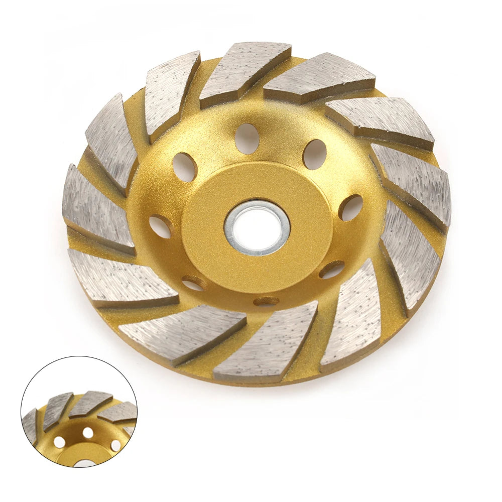 80/100/125/150/180mm Diamond Segment Grinding Cup Wheel Disc for Concrete Granite Stone Ceramic Grinding Cutting Wheel 1pc