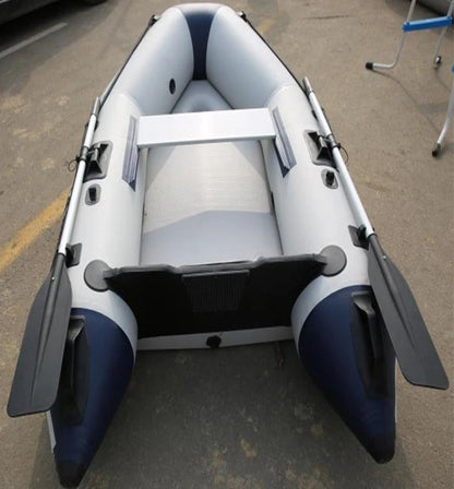 3M PVC Boat Inflatable Boat Anti-collision Rubber Fishing Dinghy for 4 Person Fishing Drifting Outdoor Sport Free Drop Shipping