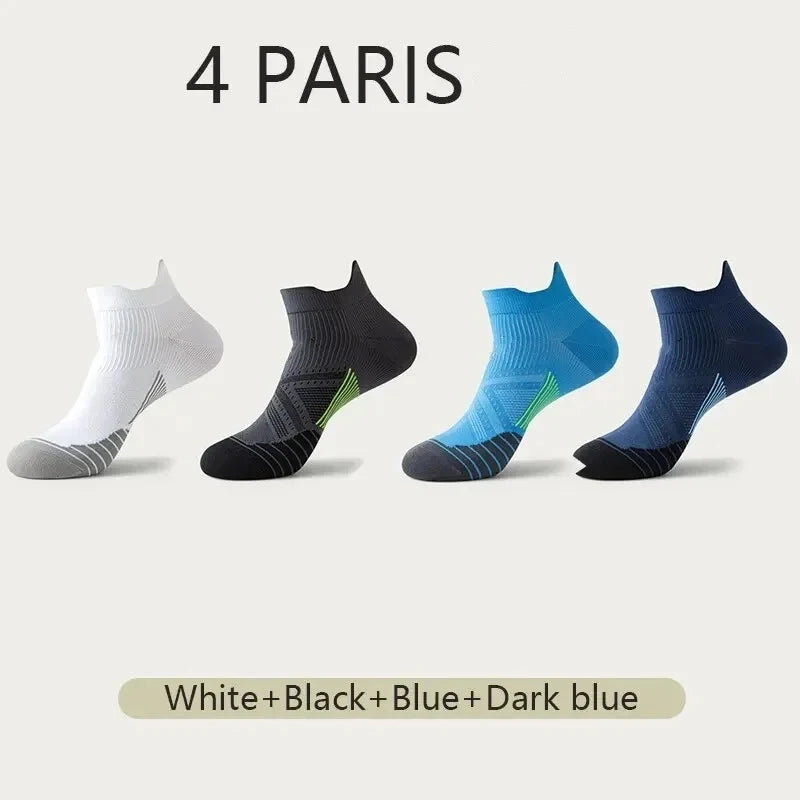 10pairs Men's Fashion Cotton Breathable Comfortable Ankle Socks, Men's Summer Socks