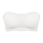 Women's Sexy Strapless Push Up Bra Removable Padded Seamless Ice Silk Top Women Invisible Beauty Back Anti-slip Off-shoulder Bra