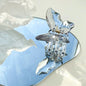 Cute Transparent Hair Claw Clips Barrettes Mini Butterfly Hair Clips for Women Non-slip Girls Headband Hair Accessories