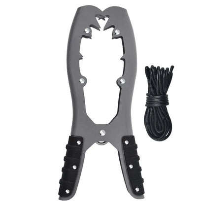 Portable Kayak Grip Anchor with Large Clamping Mouth Fishing Brush Gripper 16 Feet Paracord Gear Stainless Steel Anchor Grip