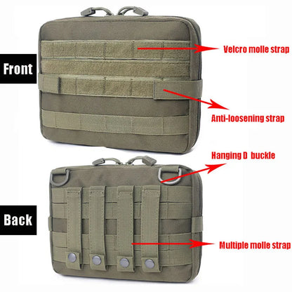 Molle Pouch Bag Medical EMT Tactical Outdoor Emergency Pack Camping Hunting Accessories Utility Multi-tool Kit EDC Bag