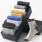 10pairs Men's Fashion Cotton Breathable Comfortable Ankle Socks, Men's Summer Socks