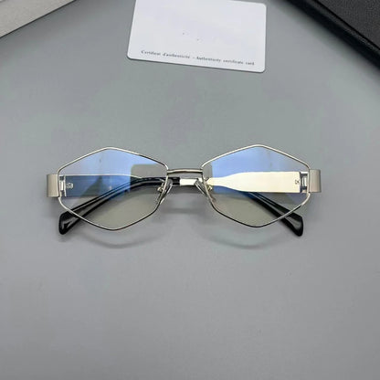 Vintage Special-Shaped Sunglasses Women Men Square Sun Glasses Female Retro Polygon Oculos De Sol ﻿for Male Eyeglass Eyewear
