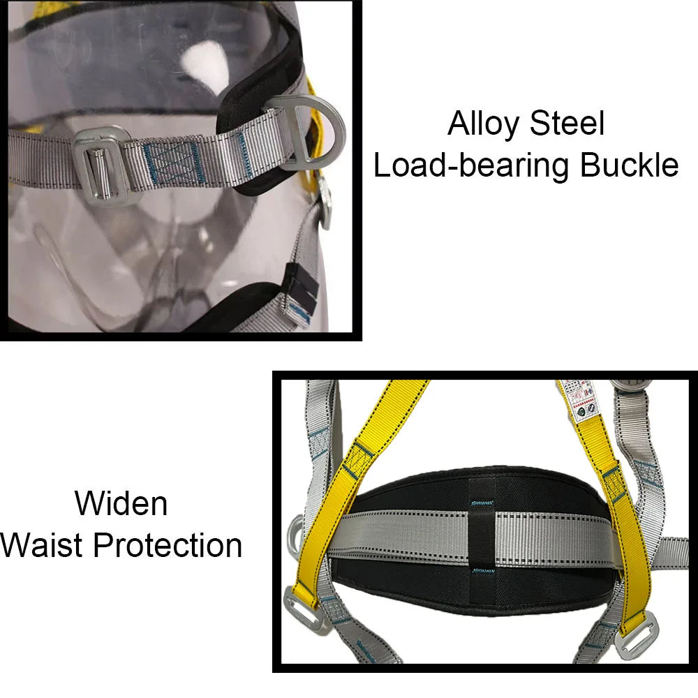 Aerial Work Safety Belt Full Body Five Point Harness Safety Rope for Outdoor Climbing Training Construction Protection Equipment