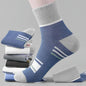 10pairs Men's Fashion Cotton Breathable Comfortable Ankle Socks, Men's Summer Socks