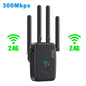 1200Mbps Wireless WiFi Repeater Wifi Signal Booster Dual-Band 2.4G 5G WiFi Extender 802.11ac Gigabit WiFi Amplifier WPS Router