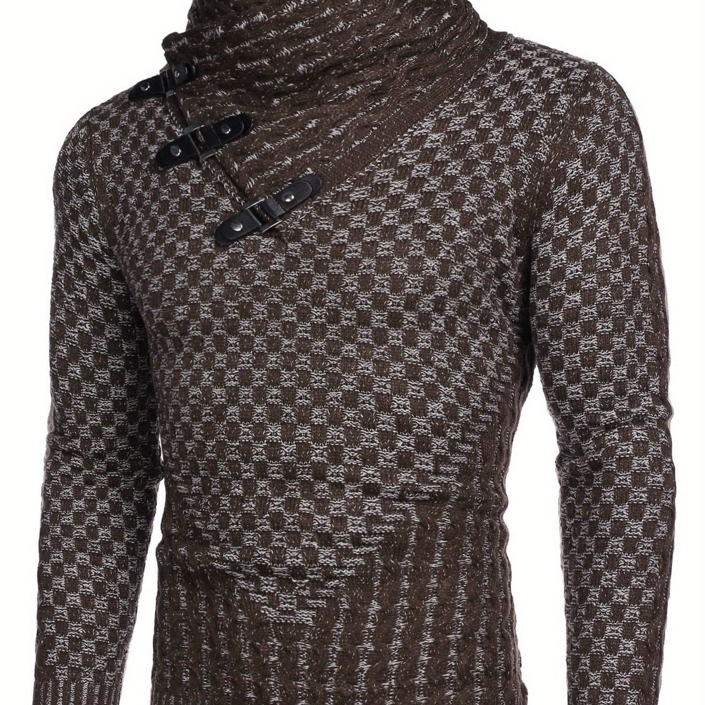 Men'S Novelty Turtleneck Pullover