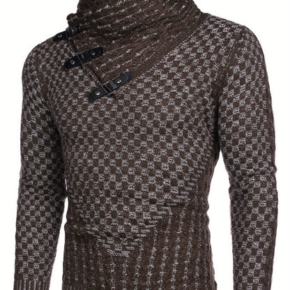 Men'S Novelty Turtleneck Pullover