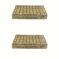 200pcs Rockwool Starter Cubes, Fabric Propagation Plugs for Cuttings, Seed Germination, and Plant Rooting, Non-Fertilized, Breathable, Moisture-Retaining Plant Starter Blocks