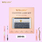 RITALASH DIY Lash Extension Kit, 280 Pcs Lash Clusters With Lash Bond And Seal, Mascara Brush Cluster Lash Glue Remover, Lash Applicator