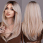 Elegant Honey Blonde Wavy Wig: Heat-Resistant, Full Volume, Natural Layers with Breathable Cap - Universal Fit & Style Flexibility