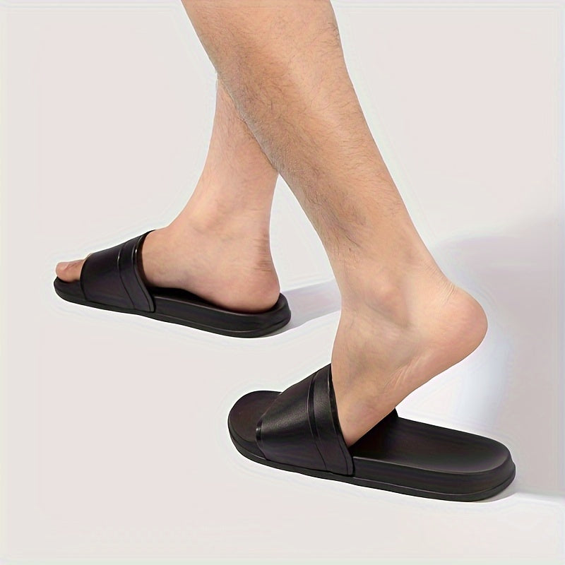 Plus Size Mens Fashion EVA Slippers - Open Toe Non-slip Sole - Perfect For Summer Outdoor Activities And Indoor Leisure