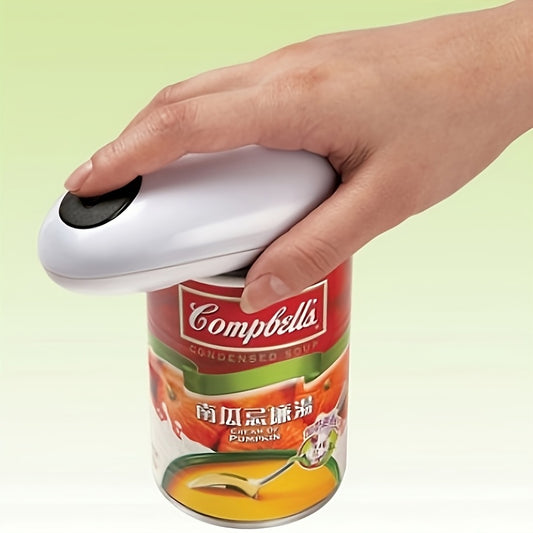 Auto Electric Can Opener: Open Your Cans With A Simple Press Of Button - Automatic, Hands Free, Smooth Edge, Food-Safe