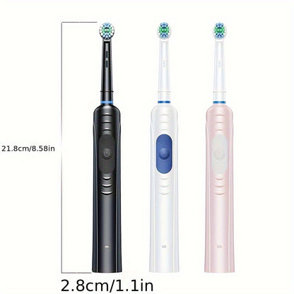 Electric Toothbrush, Adult Rechargeable Fully Automatic Intelligent Toothbrush For Student/Men/Women/Couple, Deep Cleaning Teeth Cleaner