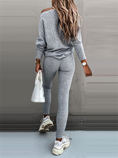 Casual Suit With Long Sleeves For Autumn And Winter