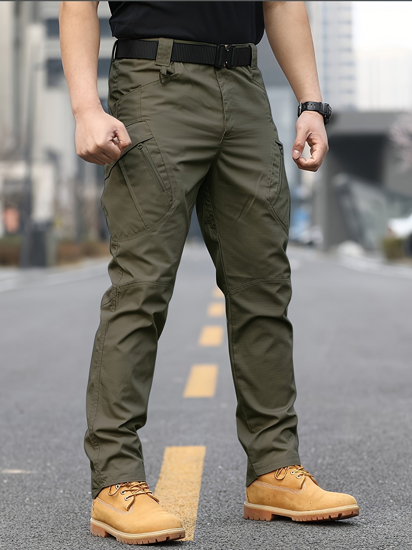 Outdoor Casual Archon Tactical Pants Men's Slim Combat Pants Overalls Army Pants Military Fans Training Trousers Men