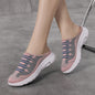 Women's Slip-On Sneakers, Casual Backless Walking Sports Shoes, Breathable & Lightweight Walking Mule Shoes, Plus Size