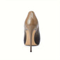 Elegant Voaboasy Women's Stiletto Heels - Pointed Toe, Faux Cover Dress Pumps for All Seasons, VOABOASY