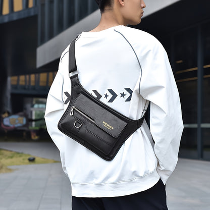 New Men's Casual Large-capacity High Quality Men's Chest Bag Senior Sense Of Large-capacity Men's Crossbody Bag Shoulder Bag Ideal Gift for Men