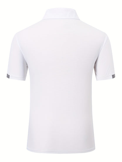 3pcs Mens Shirts Short Sleeve Breathable Quick Dry Golf Shirts Mens Running Sports Tee Top Gym Workout T Shirts