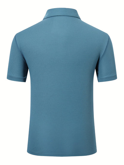 3pcs Mens Shirts Short Sleeve Breathable Quick Dry Golf Shirts Mens Running Sports Tee Top Gym Workout T Shirts