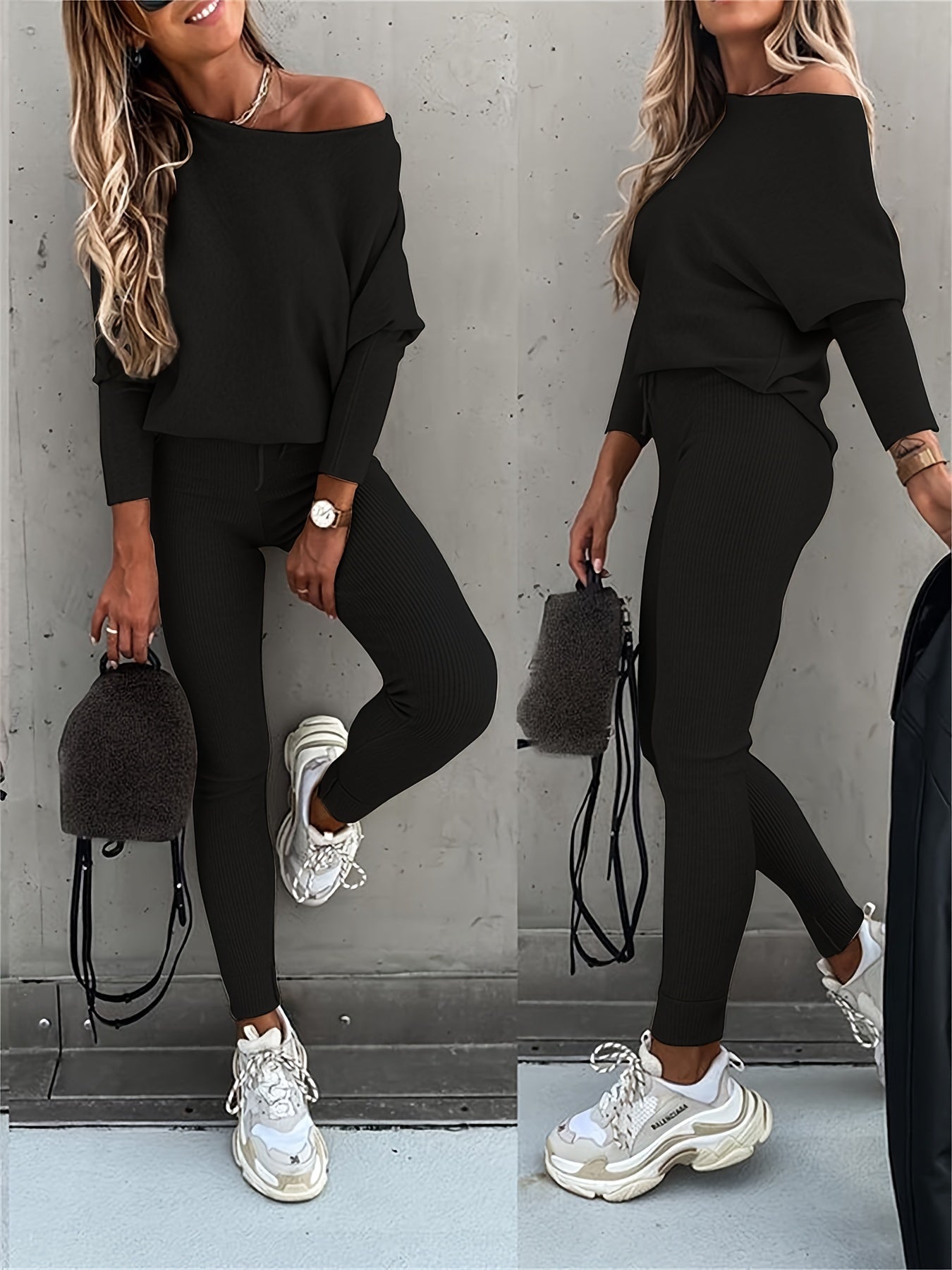 Casual Suit With Long Sleeves For Autumn And Winter