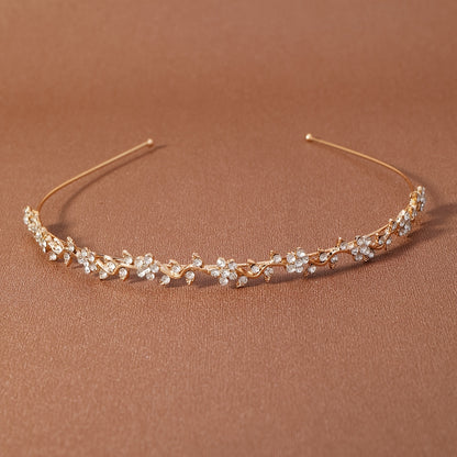 1pc Elegant Fashion Exquisite Flower Hair Hoop Princess Headband Hair Accessories Casual Wedding Party Hair Accessories Headdress