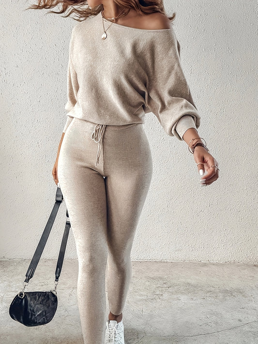 Casual Suit With Long Sleeves For Autumn And Winter