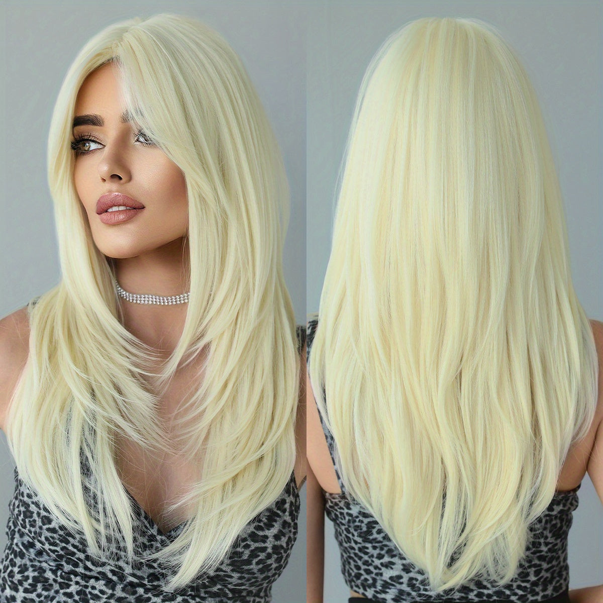 Elegant Honey Blonde Wavy Wig: Heat-Resistant, Full Volume, Natural Layers with Breathable Cap - Universal Fit & Style Flexibility