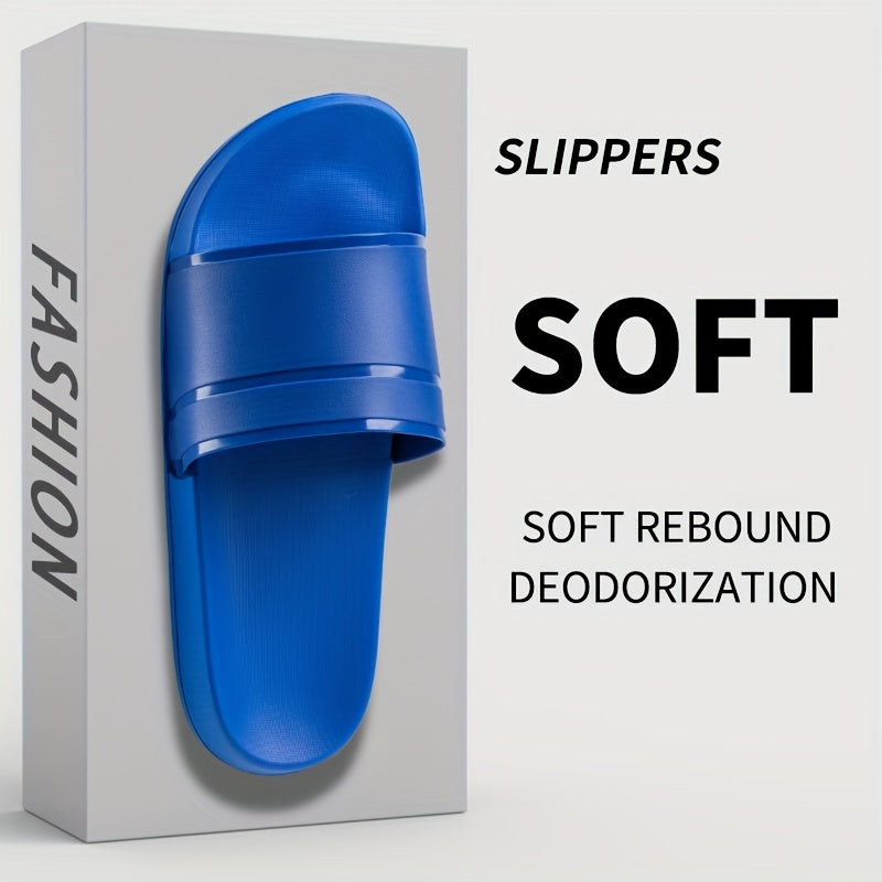Plus Size Mens Fashion EVA Slippers - Open Toe Non-slip Sole - Perfect For Summer Outdoor Activities And Indoor Leisure