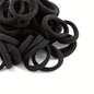 Women's Black Headband, Seamless Headband, Elastic Ponytail Fixer, No Damage to Thick Hair