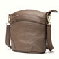 Men And Women Premium Genuine Cowhide Leather Crossbody Bag - Luxurious, Versatile, And Spacious With Ample Storage - Handbag Purse Cross Body Organizer Smart Phone Pockets