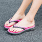 [Popular Choice] Chic Summer Flip-Flops for Women - Comfortable, Non-Slip, Odor-Resistant Beach Slides with EVA Sole, Toe Cap, Fashion, Leisure Style