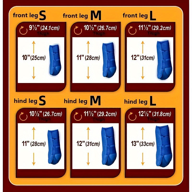 4pcs Horse Protective And Breathable Riding Boots, Ultimate Comfort And Durability For Active Horses