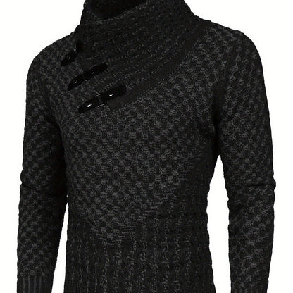 Men'S Novelty Turtleneck Pullover