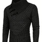 Men'S Novelty Turtleneck Pullover